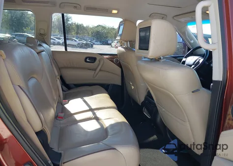 2017 Nissan Armada Platinum из США, поврежденный, VIN JN8AY2ND9H9003947